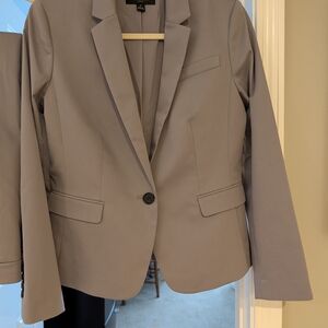 Ann Taylor Light Gray Blazer